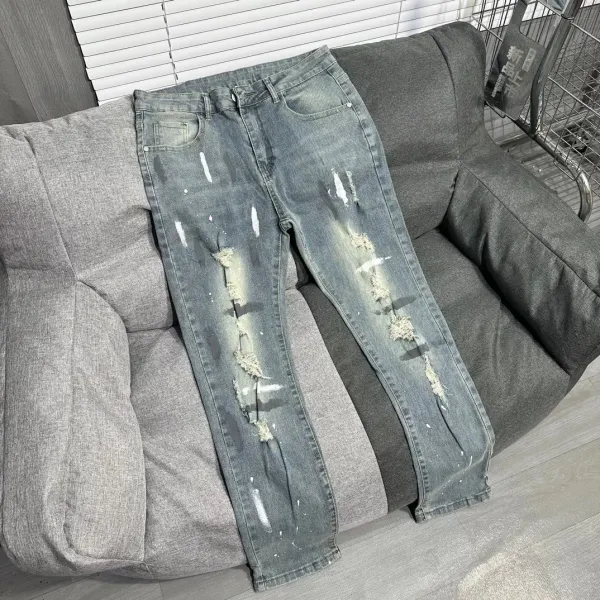 Gallery Dept. Star Patch Distressed Jeans Blue - 13