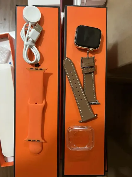 Apple Watch Series 8 Black Sport Band Smartwatch - 3