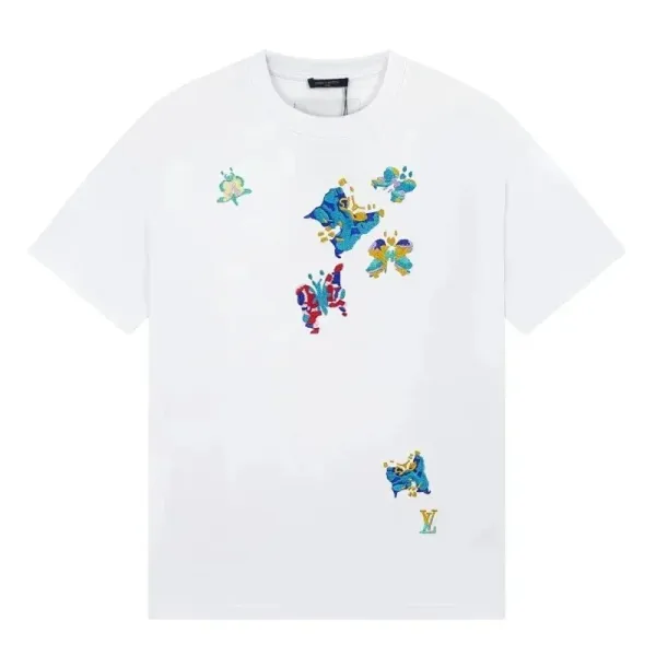 Louis Vuitton x Alex Israel Face Print White T-Shirt - 5