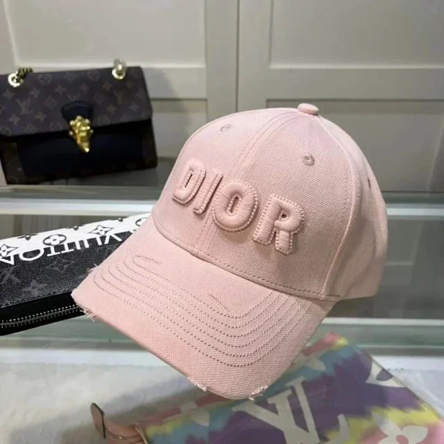 Dior Hats Logo Embroidered Baseball Cap product detail image 2