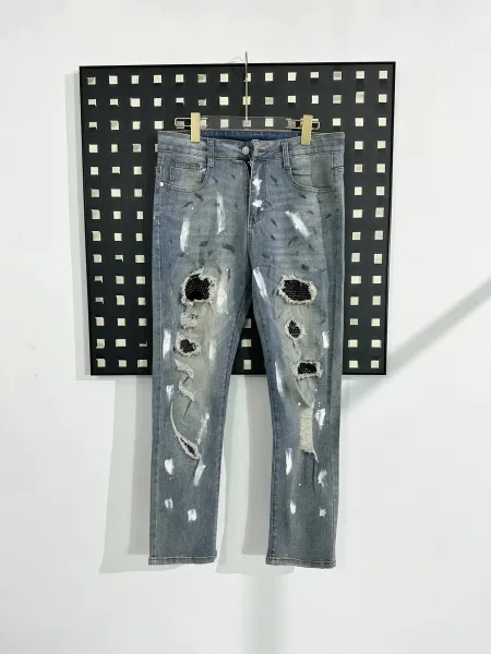 Gallery Dept. Star Patch Distressed Jeans Blue - 12