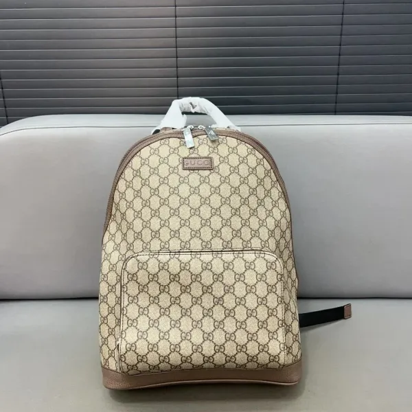 Gucci GG Marmont Backpack Gray with Yellow Accents - 15