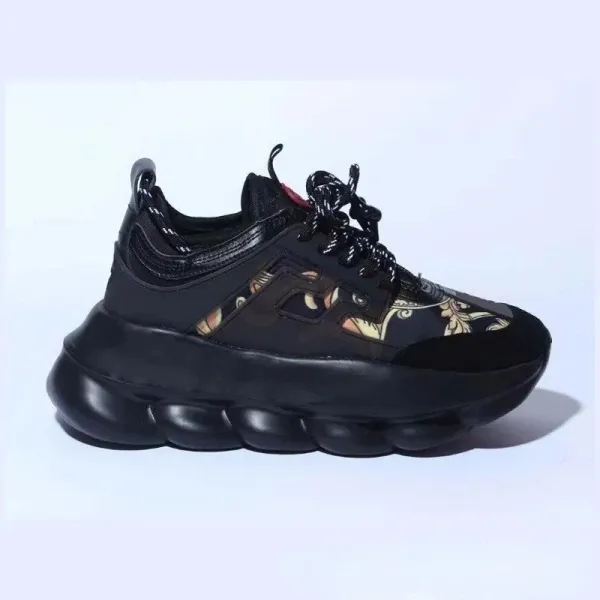 Off-White x Unknown Designer Chunky Mesh Sneakers Multicolor - 22