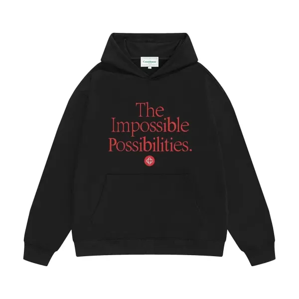 Casablanca The Impossible Possibilities Black Hoodie - 1