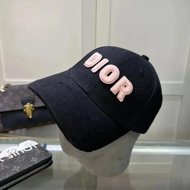 Dior Hats Logo Embroidered Baseball Cap product detail image 8