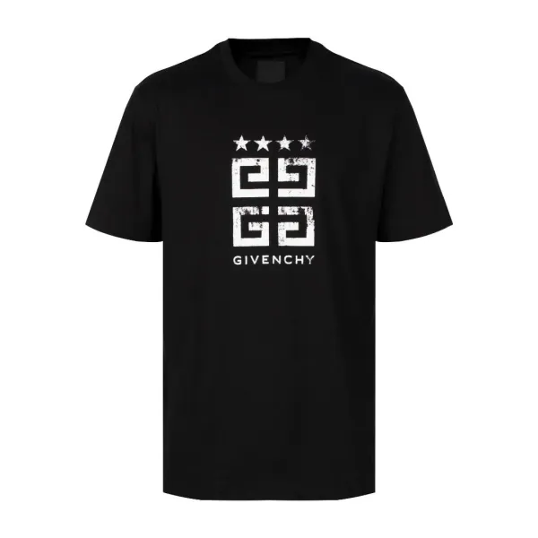 Gucci Lightning Logo Print White T-Shirt - 33
