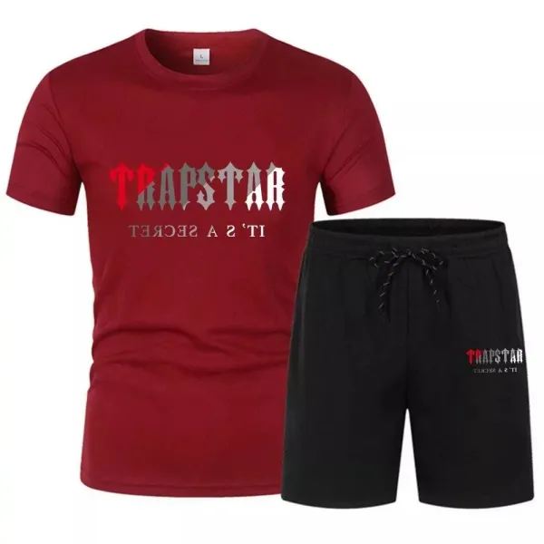 Trapstar Red 'It's A Secret' Graphic Set - 12