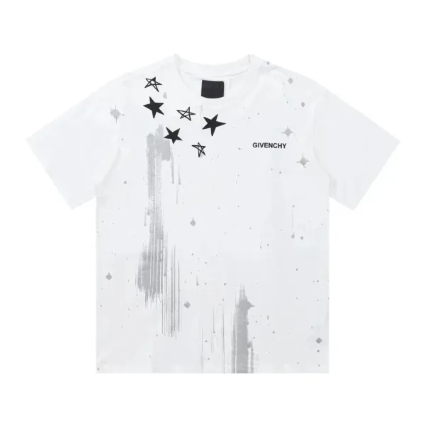 Givenchy Logo-Print White T-Shirt - 11