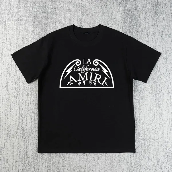 Amiri Ornate Frame Graphic White T-Shirt - 12