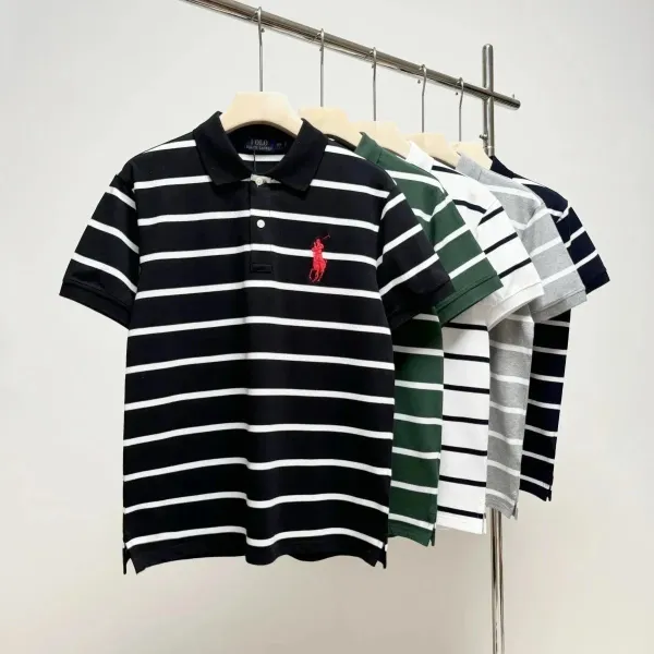 Ralph Lauren Big Pony Black Polo Shirt - 5