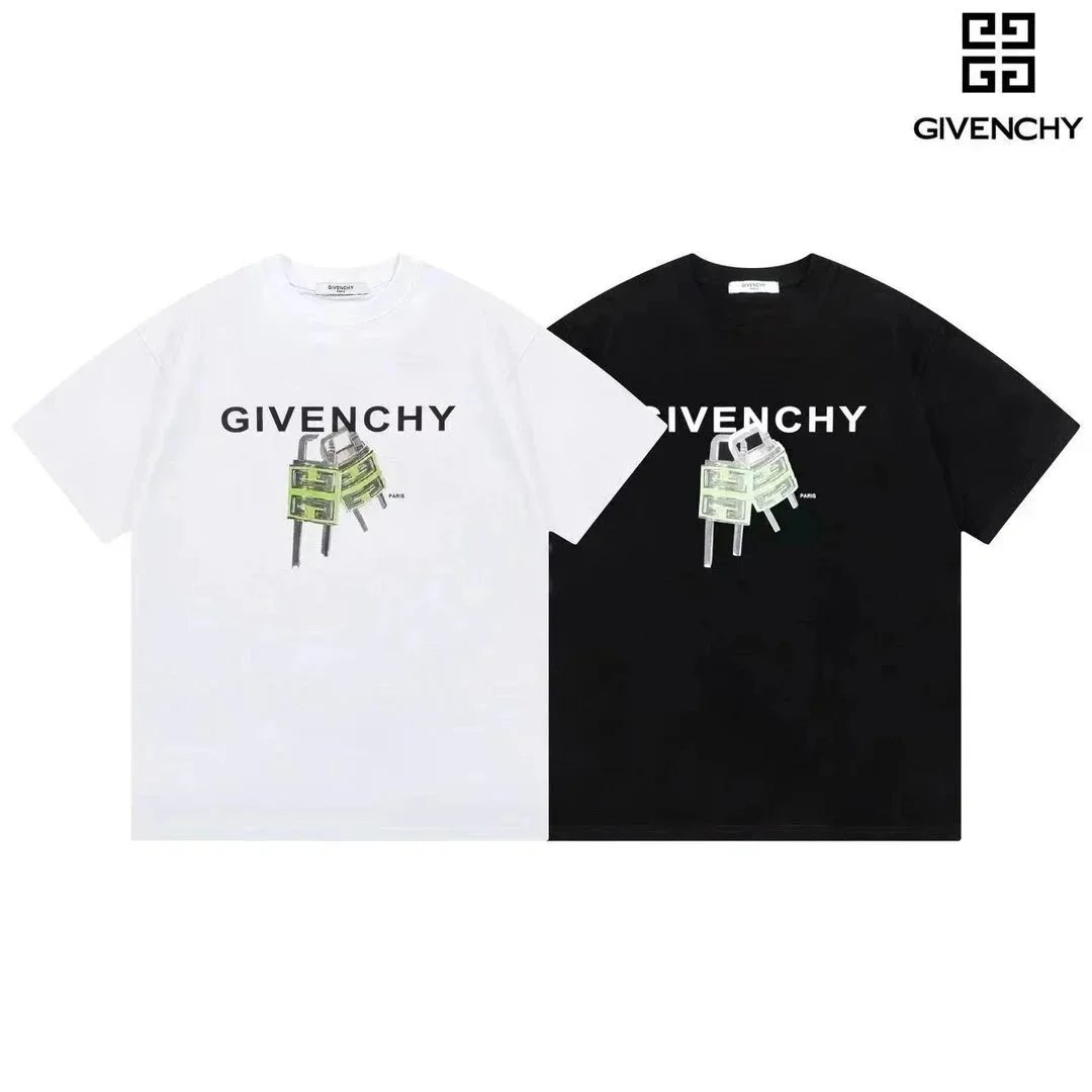Givenchy Logo-Print White T-Shirt - 7