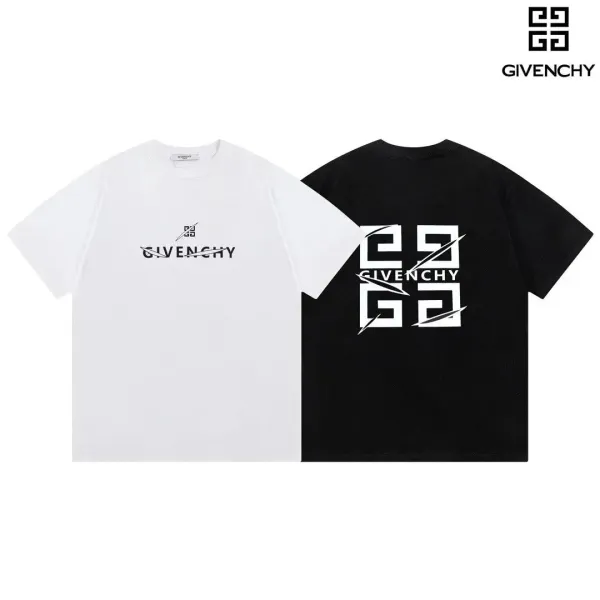 Givenchy Logo-Print White T-Shirt - 9