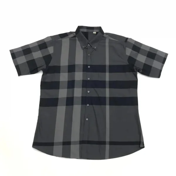 Burberry Classic Check Short-Sleeve Shirt Beige Multicolor - 19