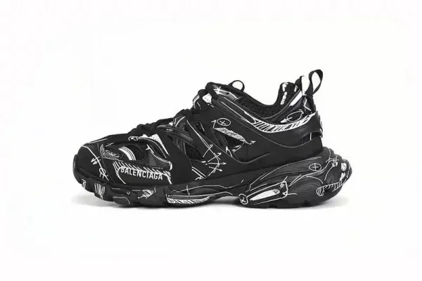 Balenciaga Track 2 Gray Chunky Sneakers - 6