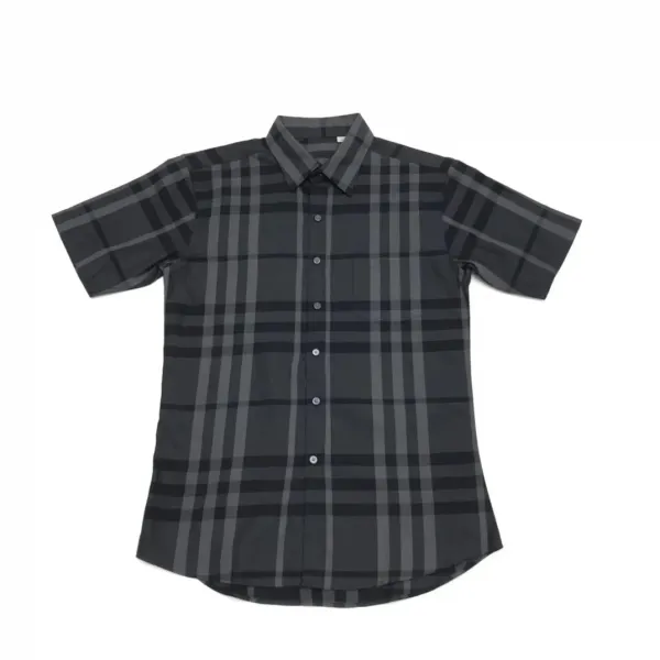 Burberry Classic Check Short-Sleeve Shirt Beige Multicolor - 18