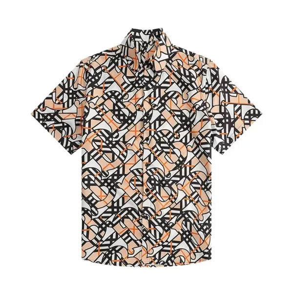 Burberry Classic Check Short-Sleeve Shirt Beige Multicolor - 30