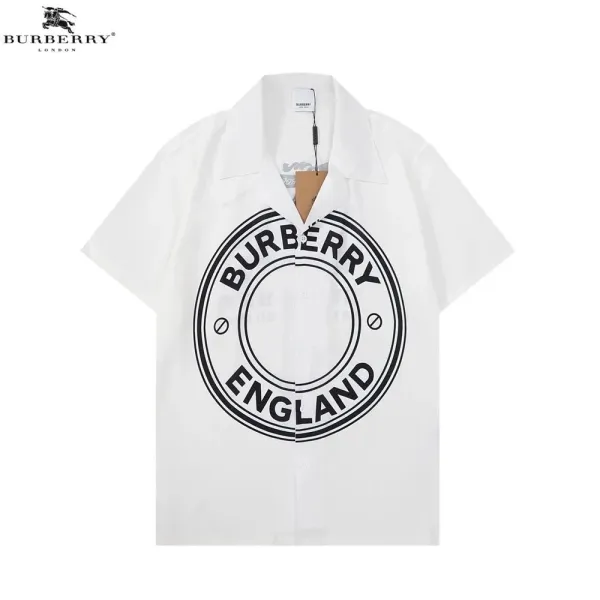 Burberry Classic Check Short-Sleeve Shirt Beige Multicolor - 37
