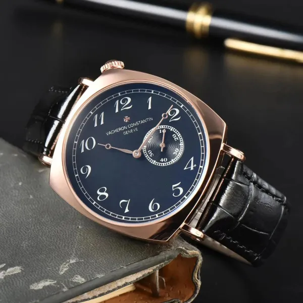 Vacheron Constantin Overseas Blue Dial Mechanical Watch - 5