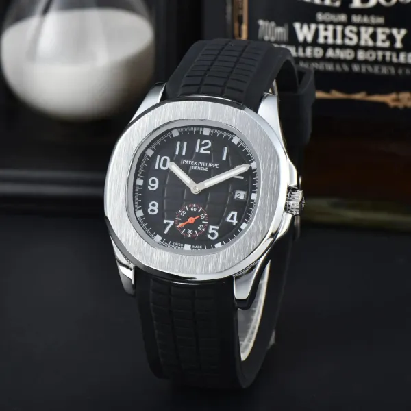 Patek Philippe Complication Tourbillon Blue Dial Mechanical Watch - 8