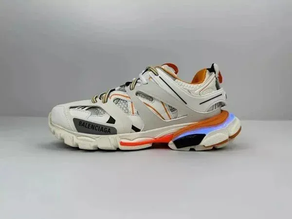 Balenciaga Track 2 Red Chunky Sneakers - 12