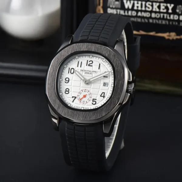 Patek Philippe Complication Tourbillon Blue Dial Mechanical Watch - 7