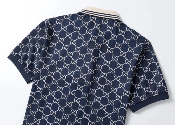 The North Face x Gucci Collaboration Logo Print Black T-Shirt and Shorts Set - 13