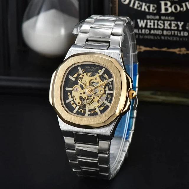 Patek Philippe Watches Stainless Steel Bracelet Watch with Crystal Bezel product detail image 5