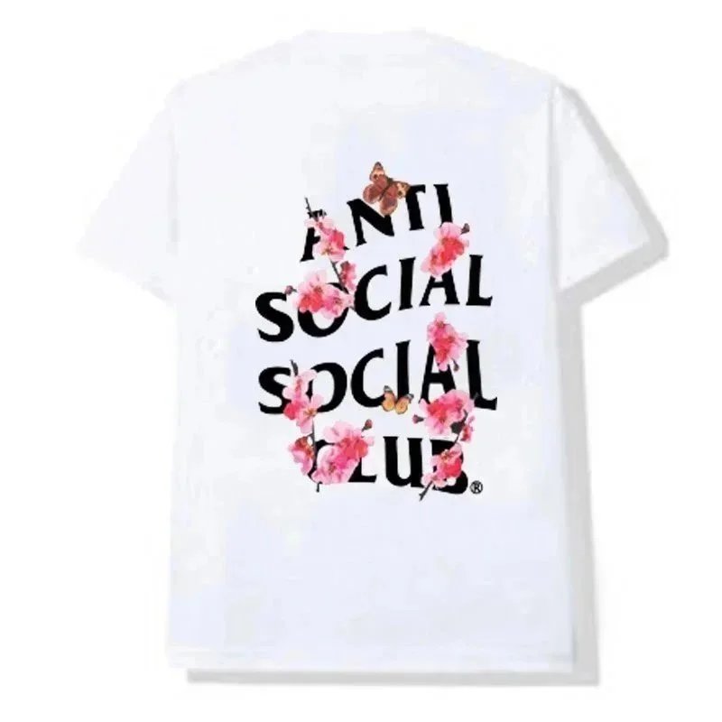 Anti Social Club Butterfly Print Black T-Shirt - 6