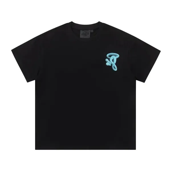 Sandworld x Imposter London Flame Logo T-Shirt Black - 12