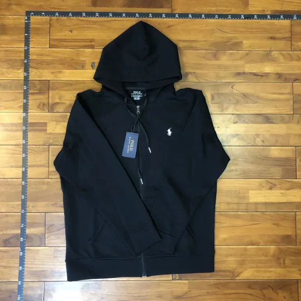 Lacoste Classic Croc Embroidered Black Hoodie and Sweatpants Set - 12