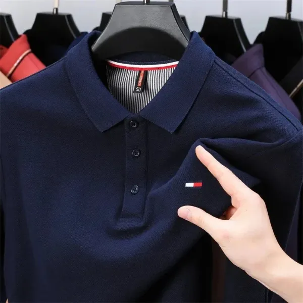 Tommy Hilfiger Classic Polo Navy Blue - 4