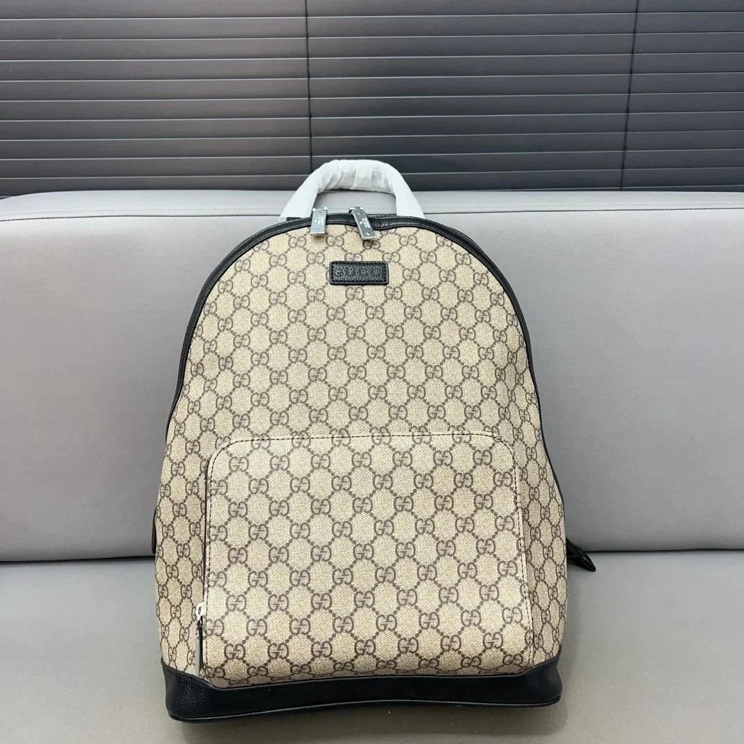 Gucci GG Marmont Backpack Gray with Yellow Accents - 13