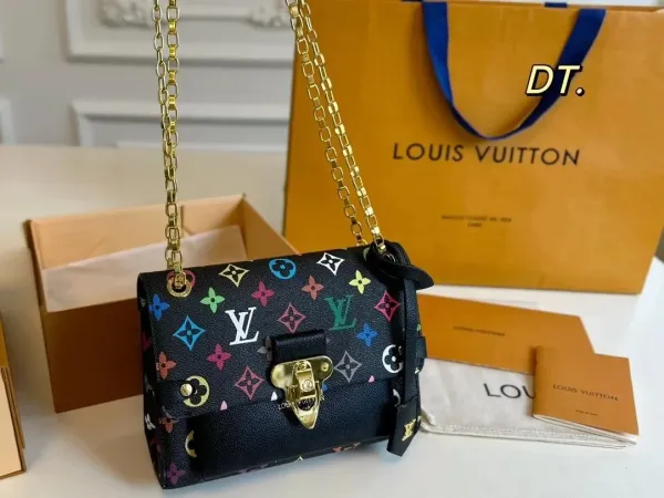 Louis Vuitton Monogram Saddle Bag Brown Beige Crossbody Bag - 22
