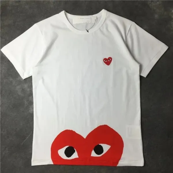 Play Comme des Garçons Heart Eyes Patch Gold Embroidered Accessory - 7