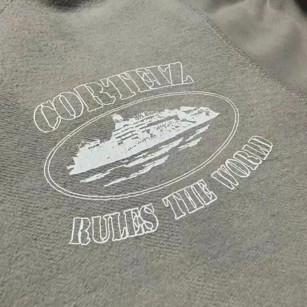 Corkney Green Logo Hoodie and Sweatpants Set - 6