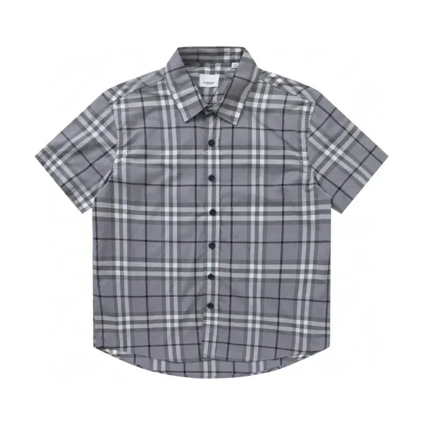 Burberry Classic Check Short-Sleeve Shirt Beige Multicolor - 24