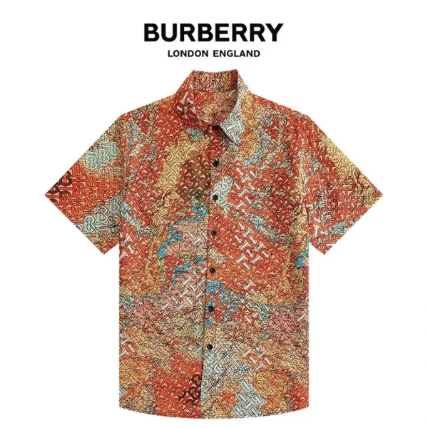 Burberry Classic Check Short-Sleeve Shirt Beige Multicolor - 27