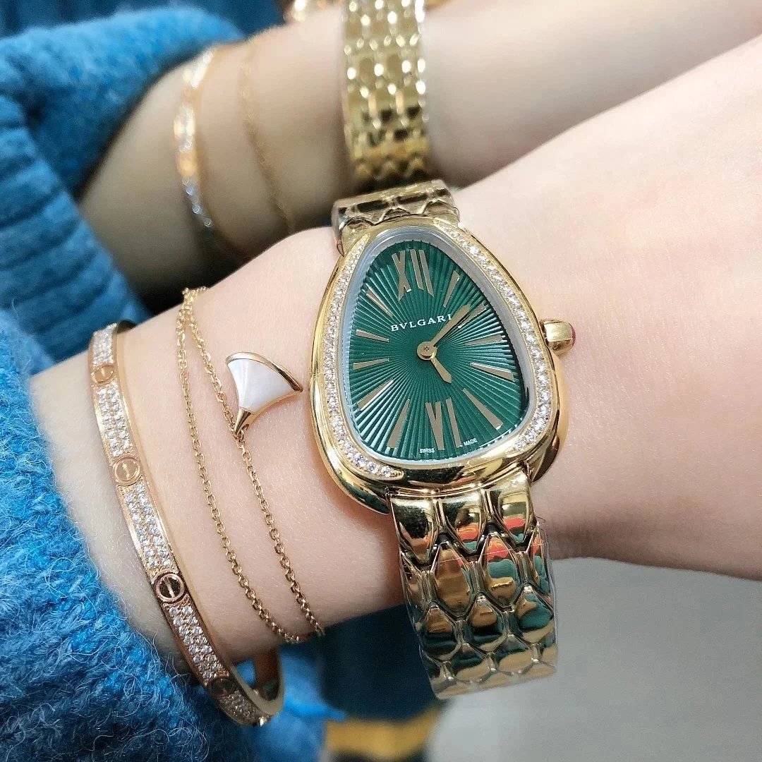 Bvlgari Watches Serpenti Seduttori diamond-set bracelet watch — 16