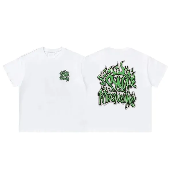 Sandworld x Imposter London Flame Logo T-Shirt Black - 11