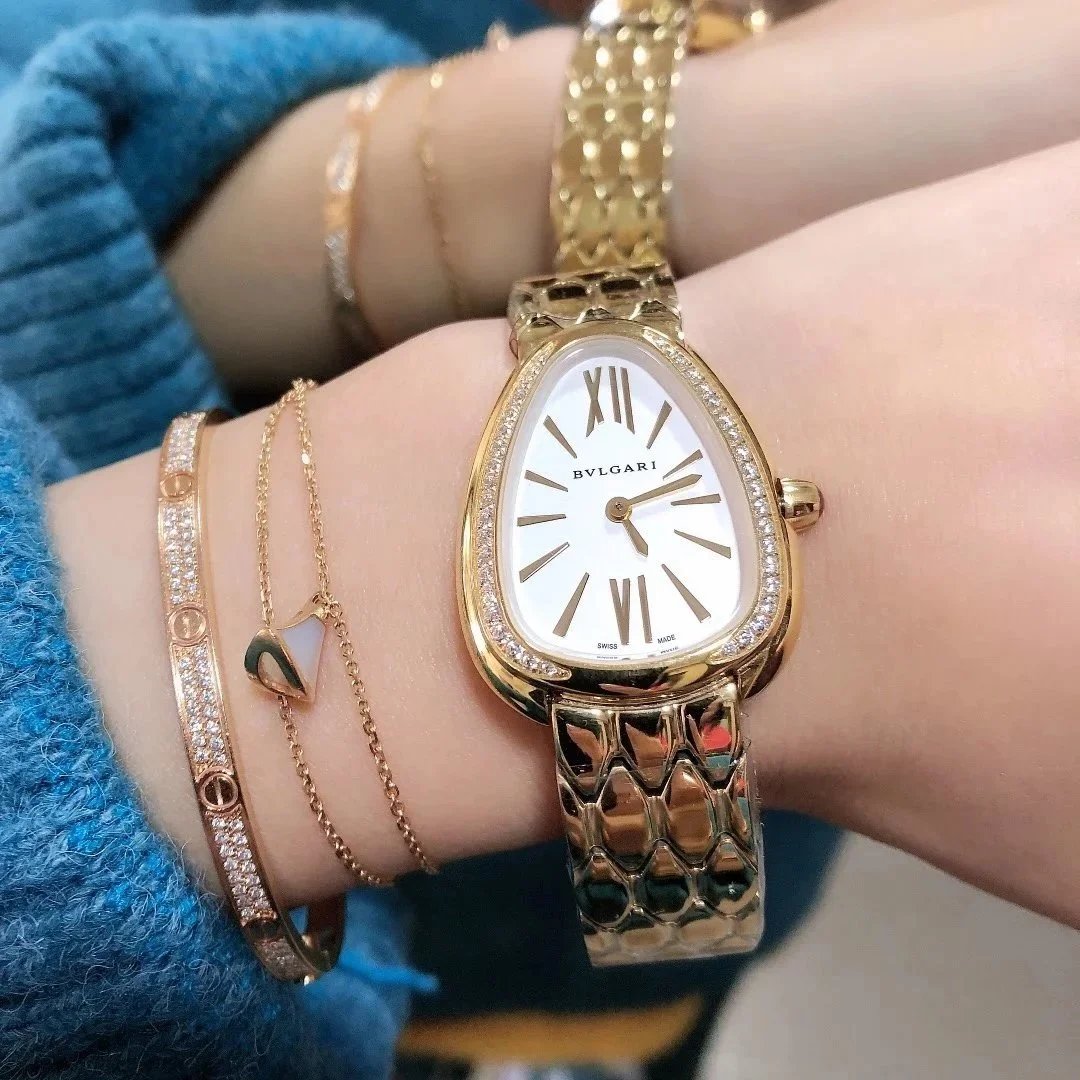 Bvlgari Watches Serpenti Seduttori diamond-set bracelet watch image 14