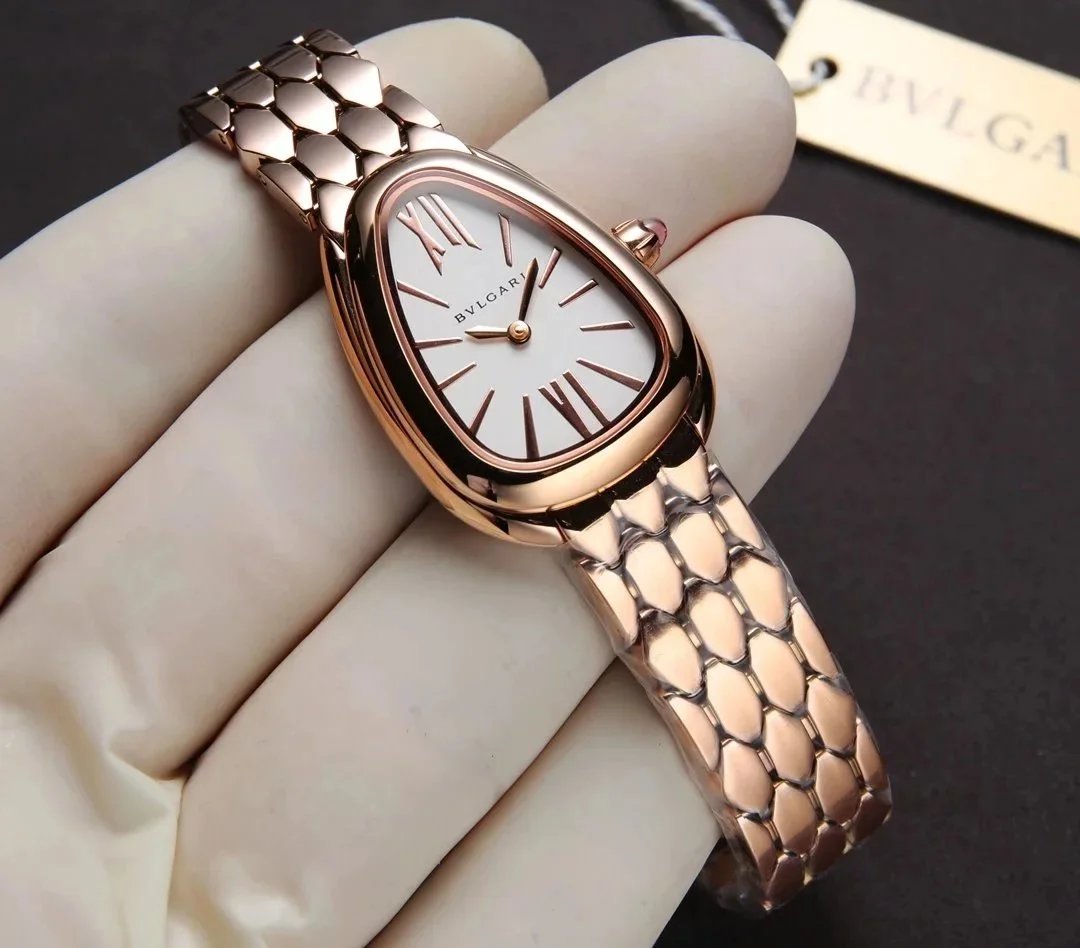 Bvlgari Watches Serpenti Seduttori diamond-set bracelet watch — 38