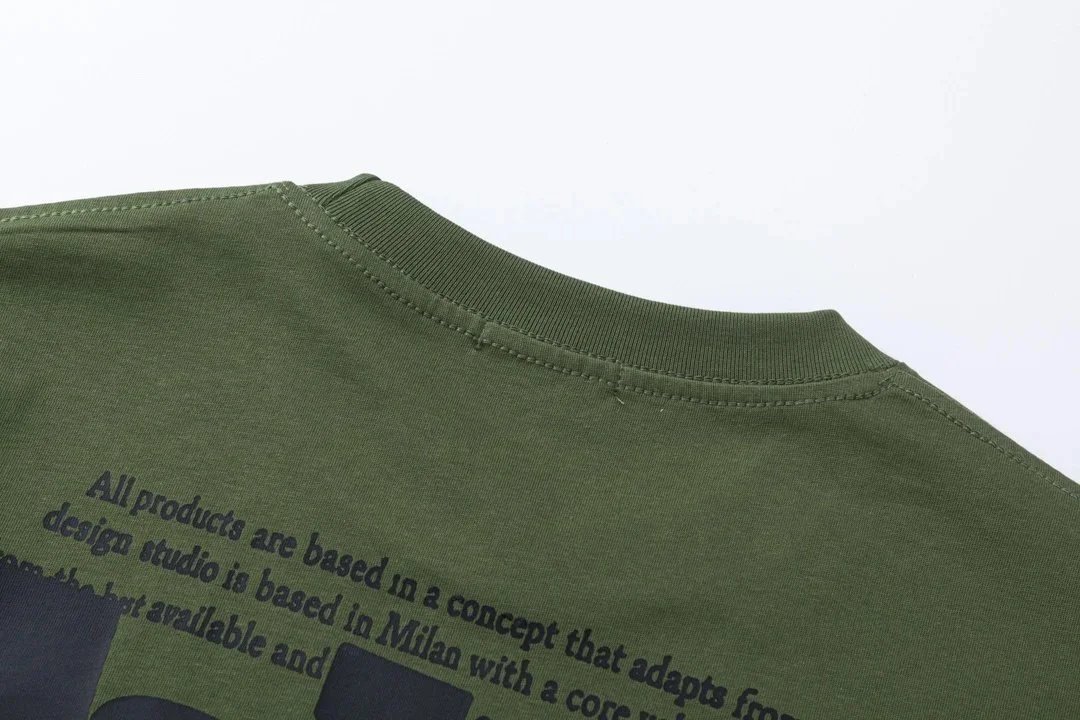 Off-White OMA Logo Print White T-Shirt - 14