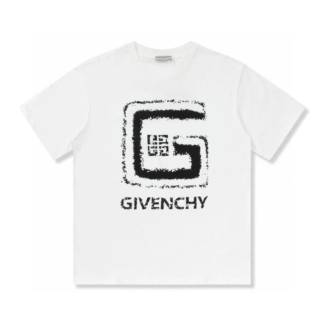 Givenchy Logo-Print White T-Shirt - 15