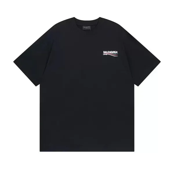 Balenciaga Logo Print Oversized T-Shirt Army Green - 11