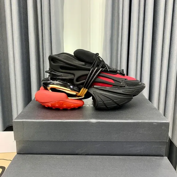 Balenciaga Triple S Neon Yellow Black White Sneakers Chunky Sneakers - 12
