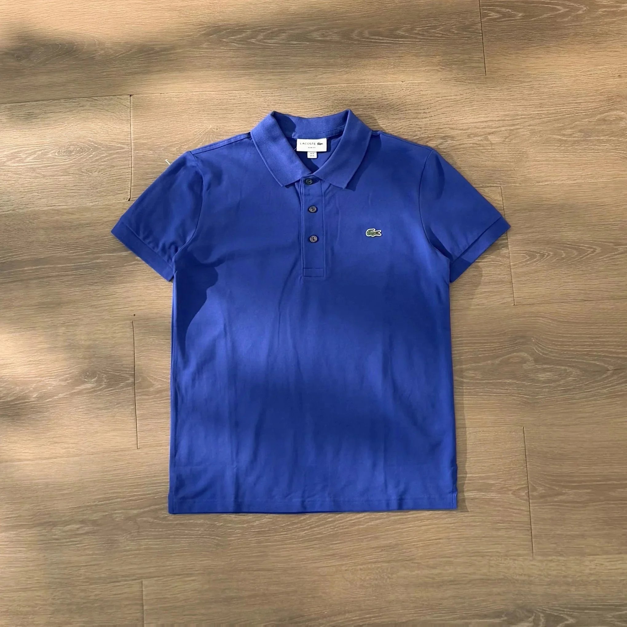 Lacoste Shirt Crocodile Logo Blue