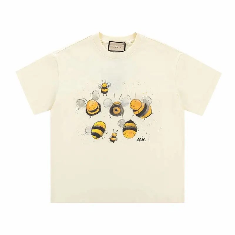 Gucci T-shirt Bee Print Off-white