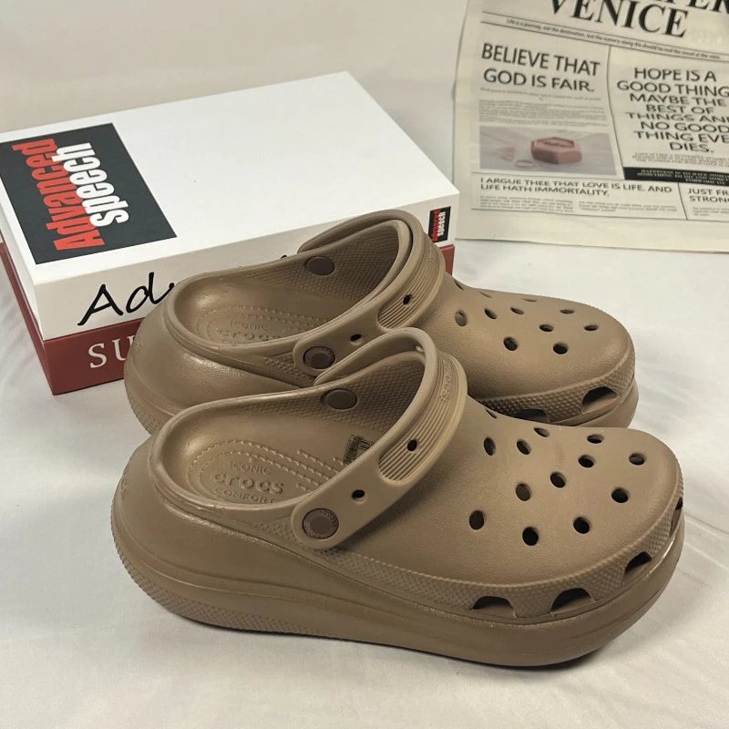 Crocs Classic Clog Pink Sandals - 4