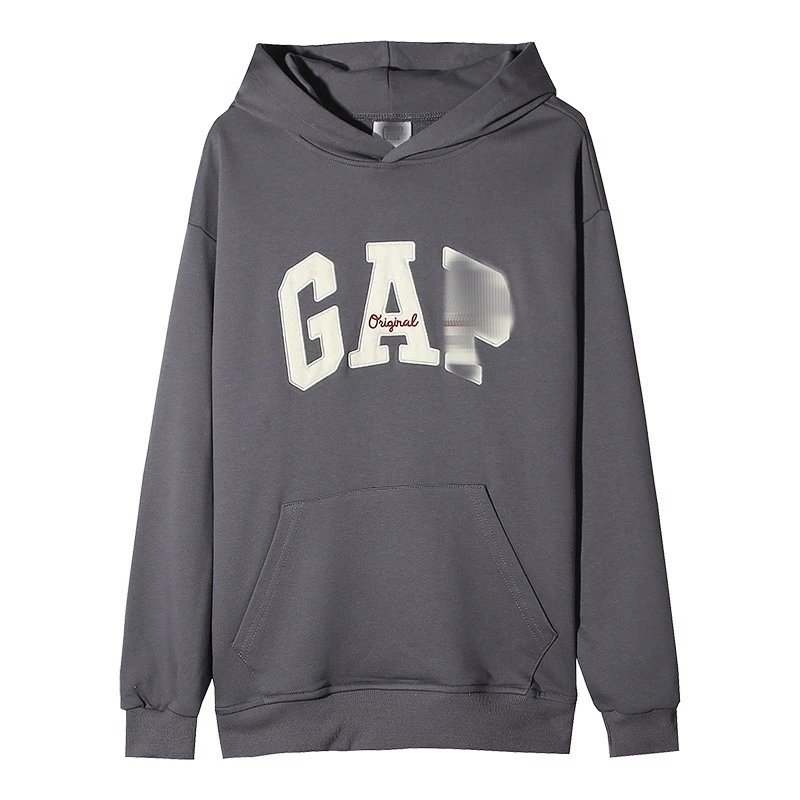 GAP Original Logo Hoodie Gray