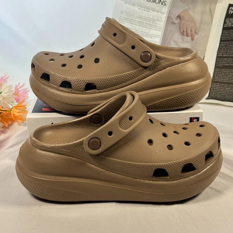 Crocs Classic Clog Pink Sandals - 21